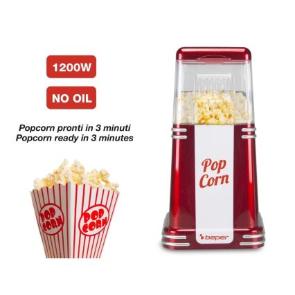Beper - Popcornkone 1200W/230V