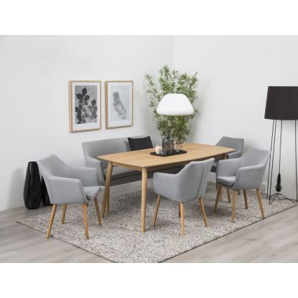 Ruokapöytä BERG tammi