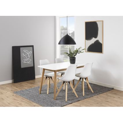 Ruokapöytä BERG valkoinen