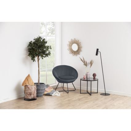 Nojatuoli BERYL tummanharmaa