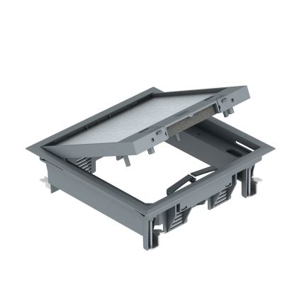 BETTERMANN - Lattialaatikko kaksinkertaisille lattioille 12 moduulit (6 laitteet 45x45)