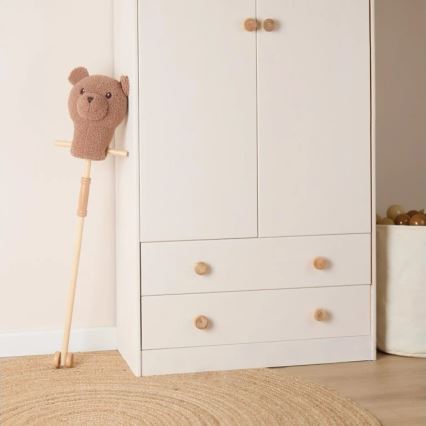 Bieco - Huvipuinen keppihevonen MIKA karhu