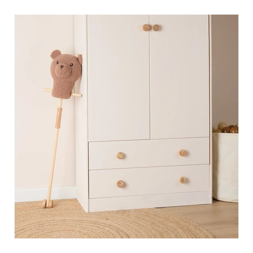 Bieco - Huvipuinen keppihevonen MIKA karhu