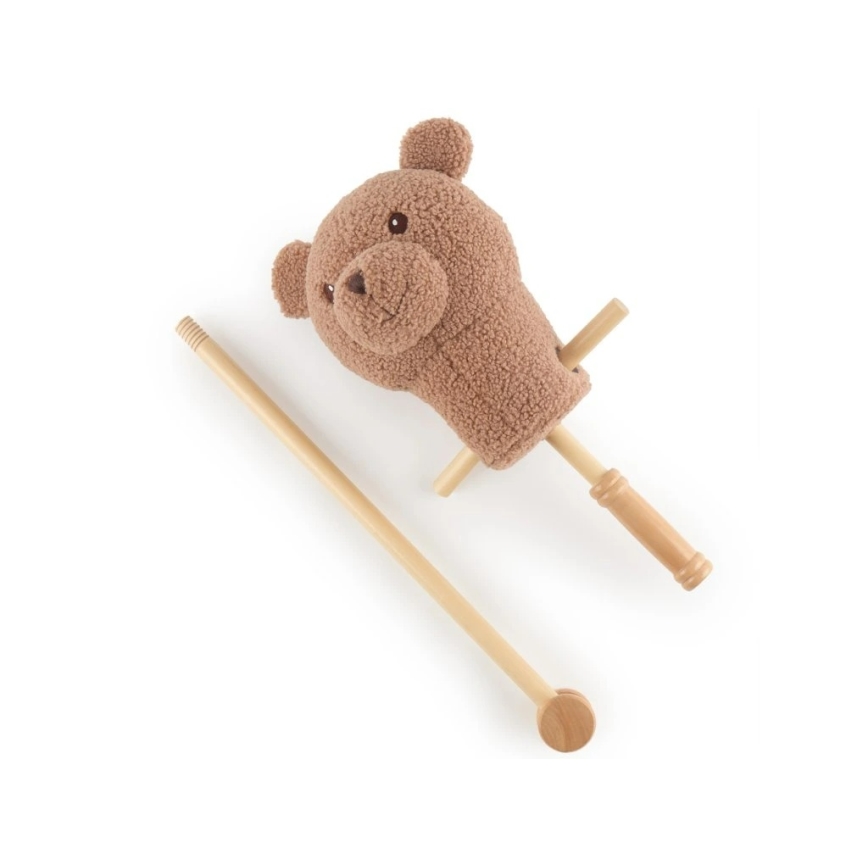 Bieco - Huvipuinen keppihevonen MIKA karhu