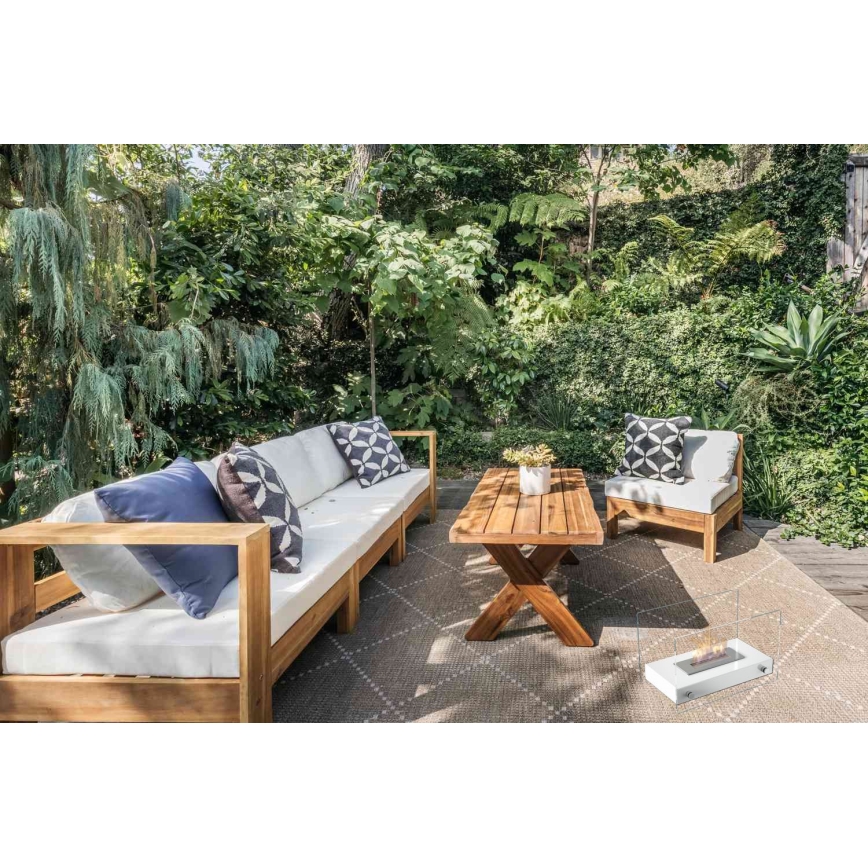 Kratki - BIO-takka 25,2x39cm 1kW valkoinen