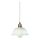 Bohemia-Design - Posliininen riippuvalaisin johdolla 1xE27/60W/230V