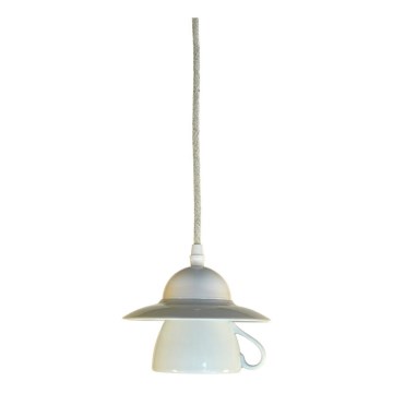 Bohemia-Design - Posliininen riippuvalaisin johdolla 1xE27/60W/230V
