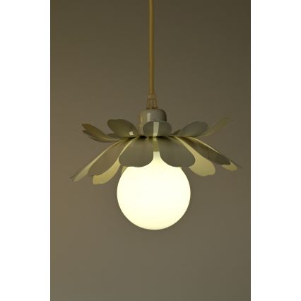 Bohemia-Design - Riippuvalaisin langalla 1xE27/60W/230V kermanvärinen