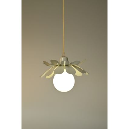 Bohemia-Design - Riippuvalaisin langalla 1xE27/60W/230V kermanvärinen