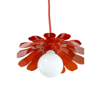 Bohemia-Design - Riippuvalaisin vaijerilla 1xE27/60W/230V punainen