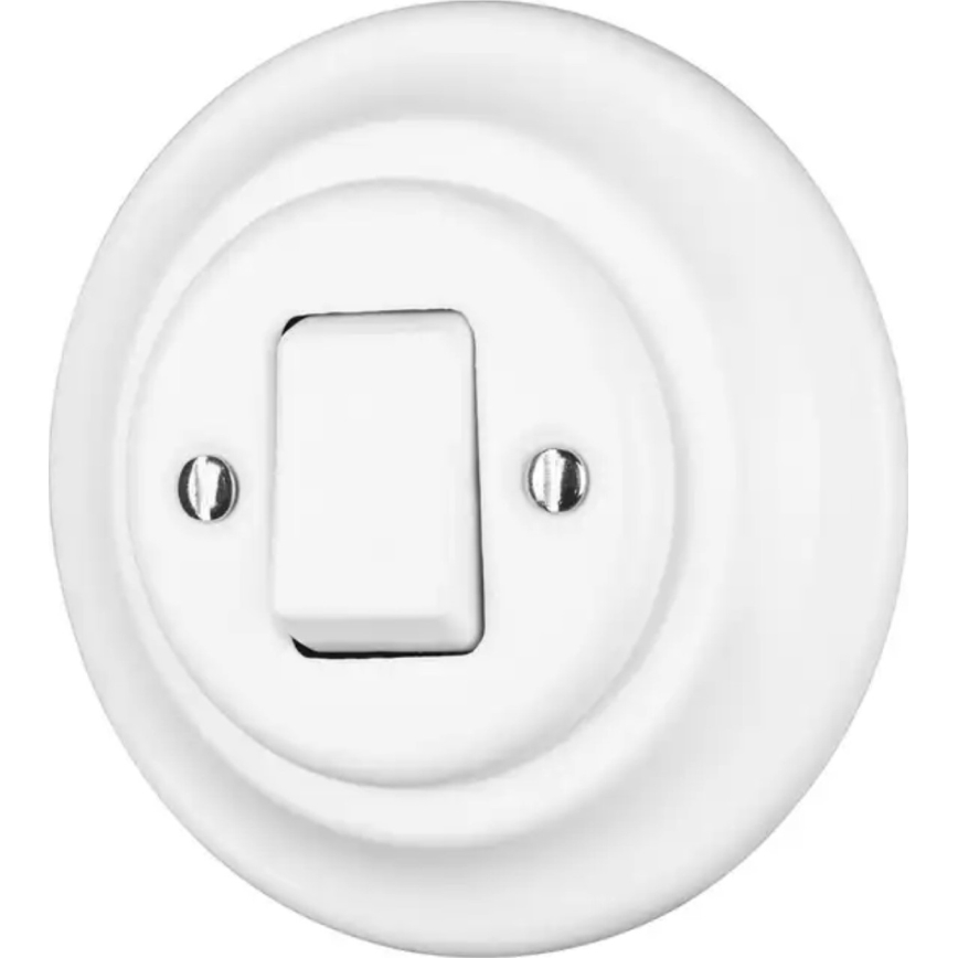 Bohemia-Design - Yksinkertainen posliininen retrokehys, valkoinen