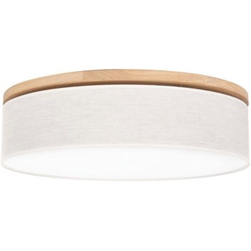 BOHO-kattovalaisin 3xE27/25W/230V, halkaisija 58 cm, tammi