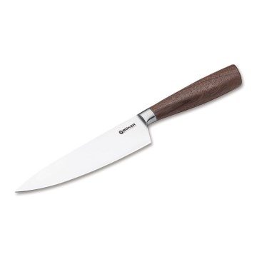 Böker - CORE 16 cm keittiöveitsi, pähkinäpuu