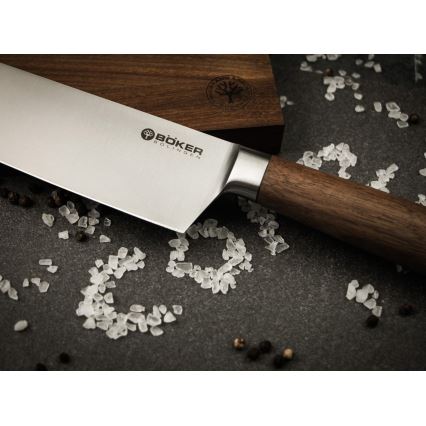 Böker - CORE 16 cm keittiöveitsi, pähkinäpuu