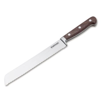 Böker - HERITAGE leipäveitsi 20,5 cm, pähkinäpuukahva