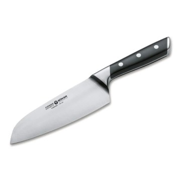 Böker - Santoku-keittiöveitsi FORGE 16 cm, musta