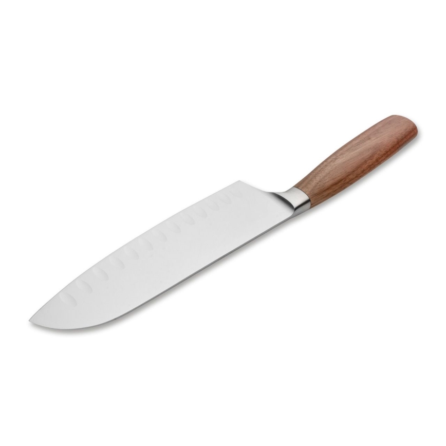 Böker - Santokuveitsi CORE 16,5 cm pähkinäpuukahva