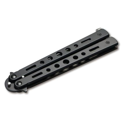 Böker - taskuveitsi Magnum Balisong All Black 22,9 cm