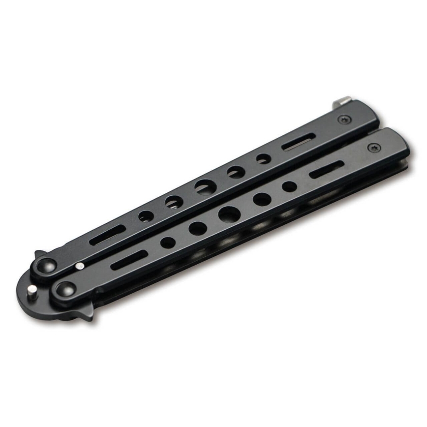 Böker - taskuveitsi Magnum Balisong All Black 22,9 cm