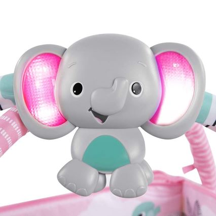 Bright Starts - Lasten peitto leikkimiseen 5in1 YOUR WAY BALL PLAY 3xAA vaaleanpunainen