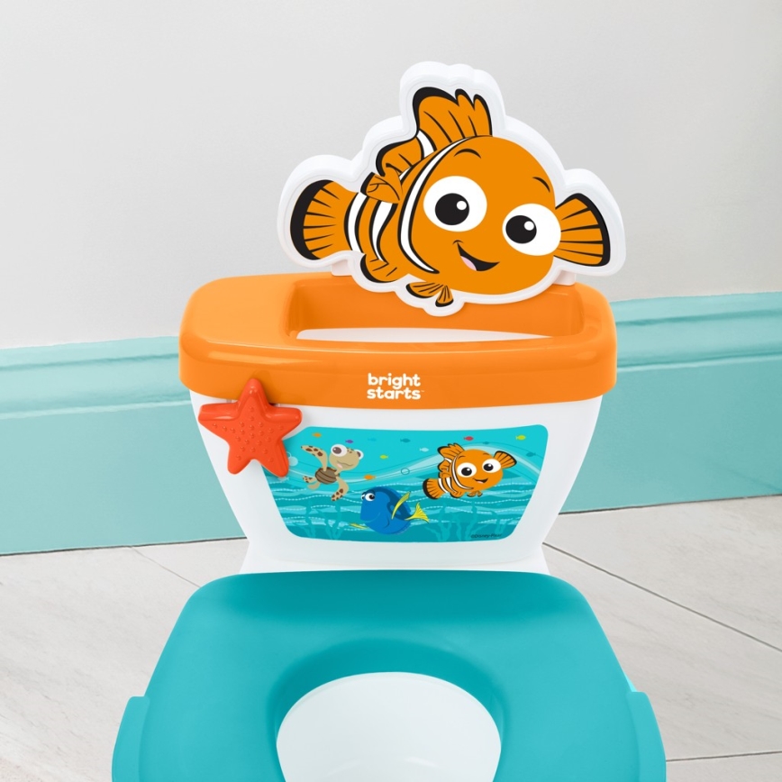 Bright Starts - Lasten potta äänellä MY SIZE Finding Nemo 2xAAA