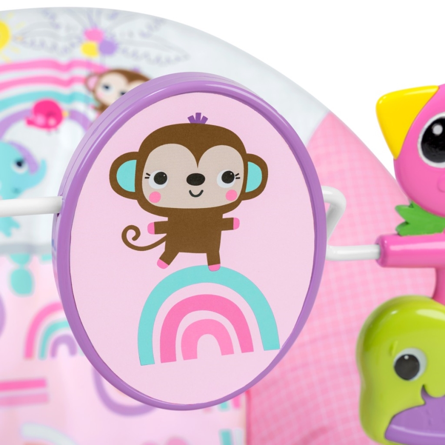 Bright Starts - Vauvan värisevä tuoli PINK PARADISE 1xLR14