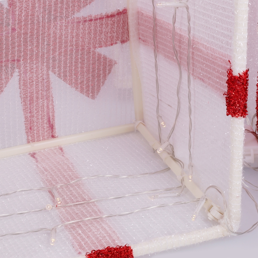 Brilagi - 3 kpl LED-ulkojoulukoristeet LED/2,6W/3xAA IP44 lahjat