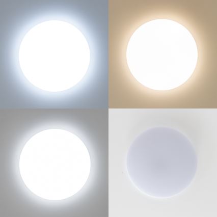 Brilagi – himmennettävä äly-LED-kattovalaisin, 24 W, 230 V, Ø 38 cm, 3000–6000 K, Wi‑Fi (Tuya Beacon) + kaukosäädin