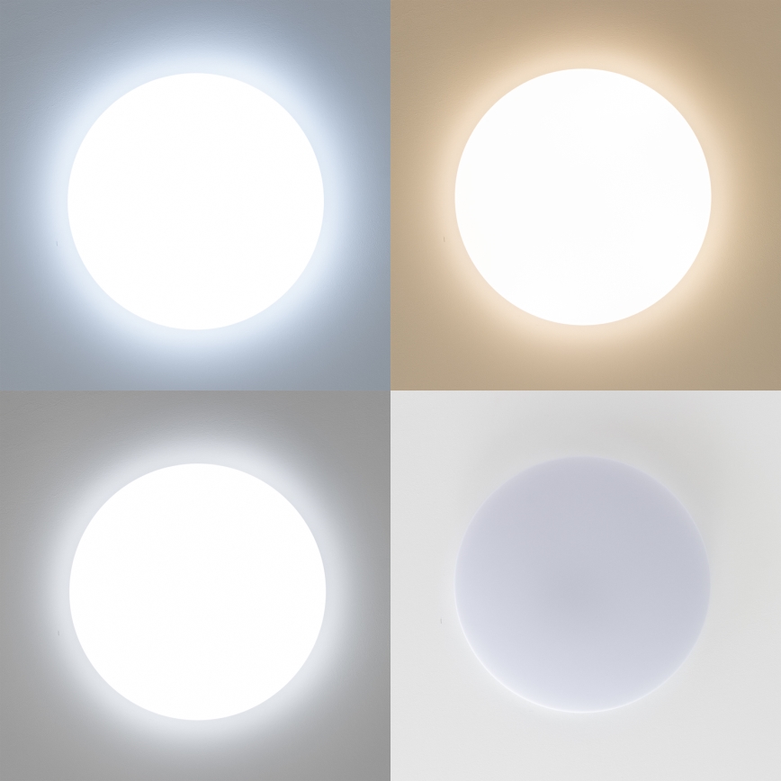 Brilagi – himmennettävä äly-LED-kattovalaisin, 24 W, 230 V, Ø 38 cm, 3000–6000 K, Wi‑Fi (Tuya Beacon) + kaukosäädin