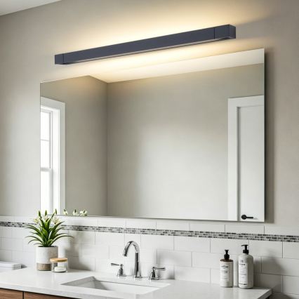 BRILAGI - LED-kylpyhuoneen peilivalaisin AQUA LINE LED/20W/230V 80 cm IP44 musta CRI 90