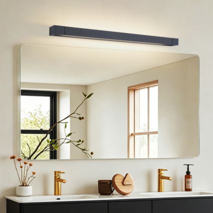 BRILAGI - LED-kylpyhuoneen peilivalaisin AQUA LINE LED/20W/230V 80 cm IP44 musta CRI 90