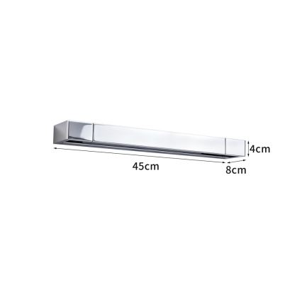 BRILAGI - LED-kylpyhuoneen peilivalaisin AQUA LINE LED/12W/230V 45 cm IP44 kiiltävä kromi CRI 90