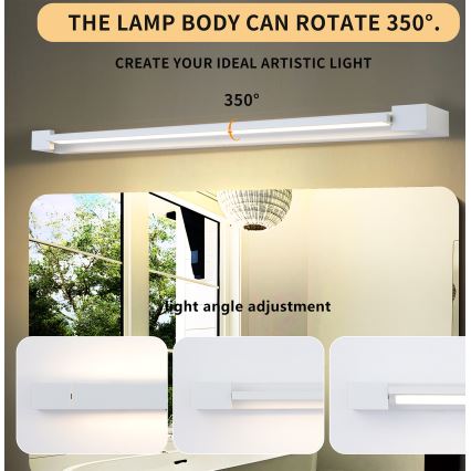 Brilagi - LED-kylpyhuonepeilivalaisin AQUA LINE LED/24W/230V 90 cm IP44 valkoinen CRI 90