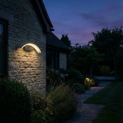 Brilagi - LED-ulkovaloseinävalaisin liiketunnistimella ARCELO LED/8W/230V IP54