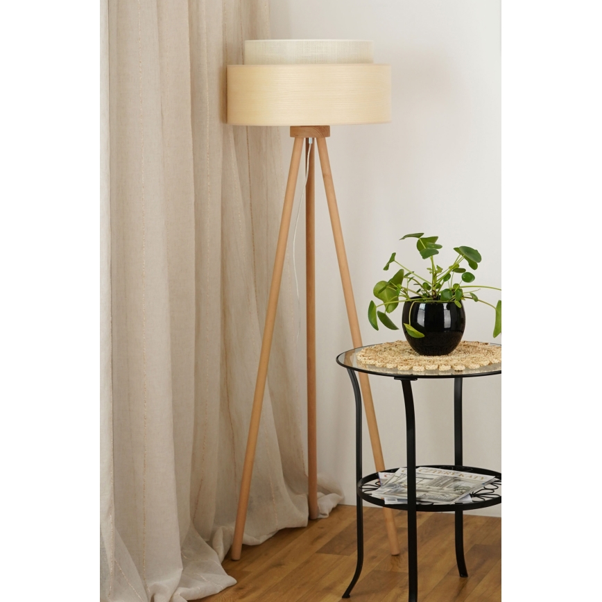 Brilagi - Lattiavalaisin ARIZONA BOHO 1xE27/15W/230V beige