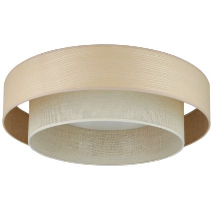 Brilagi - LED-kattovalaisin ARIZONA BOHO LED/26W/230V halkaisija 60 cm beige