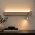 BRILAGI - ARLIX LED-seinäkohdevalaisin LED/3W/230V + LED/7W beige CRI 90
