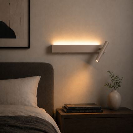 BRILAGI - ARLIX LED-seinäkohdevalaisin LED/3W/230V + LED/7W beige CRI 90