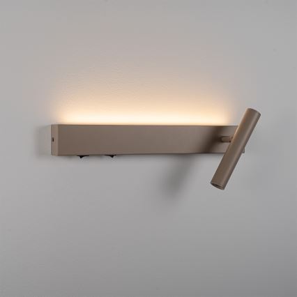BRILAGI - ARLIX LED-seinäkohdevalaisin LED/3W/230V + LED/7W beige CRI 90