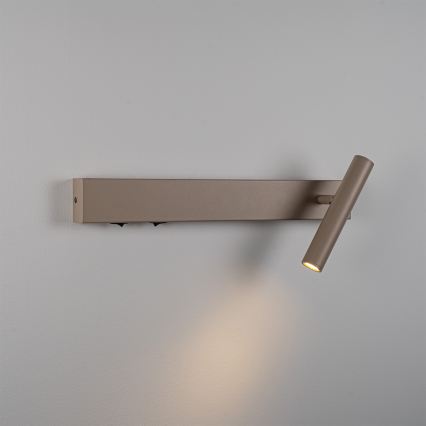 BRILAGI - ARLIX LED-seinäkohdevalaisin LED/3W/230V + LED/7W beige CRI 90