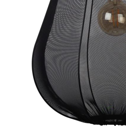 Brilagi - ARVEN LED-riippuvalaisin vaijerilla 1xE27/8W/230V Ø 37 cm musta