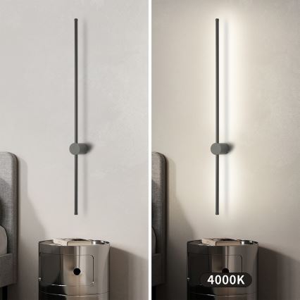 Brilagi - AURA LED-ulkoseinävalaisin, 20 W, 230 V, 4000 K, IP54, 97 cm, antrasiitti, CRI 90