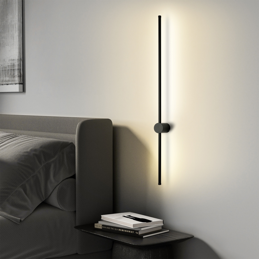 Brilagi - AURA LED-ulkoseinävalaisin LED/20W/230V 4000K IP54 97 cm musta CRI 90