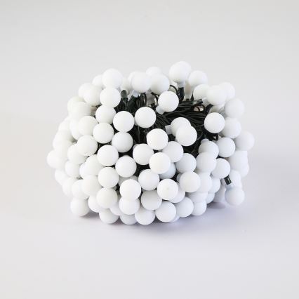 Brilagi - LED-aurinkokennolla toimiva koristevalosarja BUBBLE 200 LED/8 toimintoa 20 m IP65 lämmin valkoinen 800 mAh