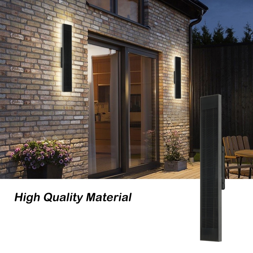 Brilagi - LED-himennettävä aurinkokennolla toimiva seinävalaisin SUN LED/4W/3,7V  60 cm 4000 mAh IP44