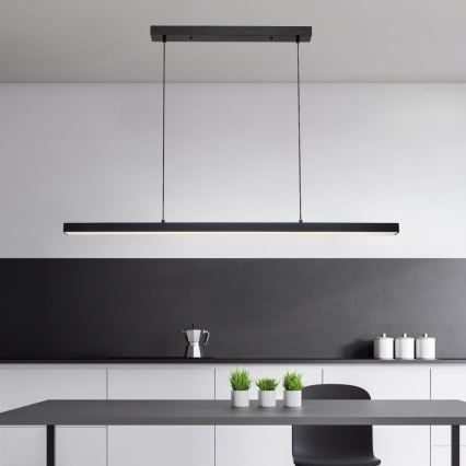 Brilagi - AXIS LED-riippuvalaisin kaapelilla 30W/230V, 120 cm, musta