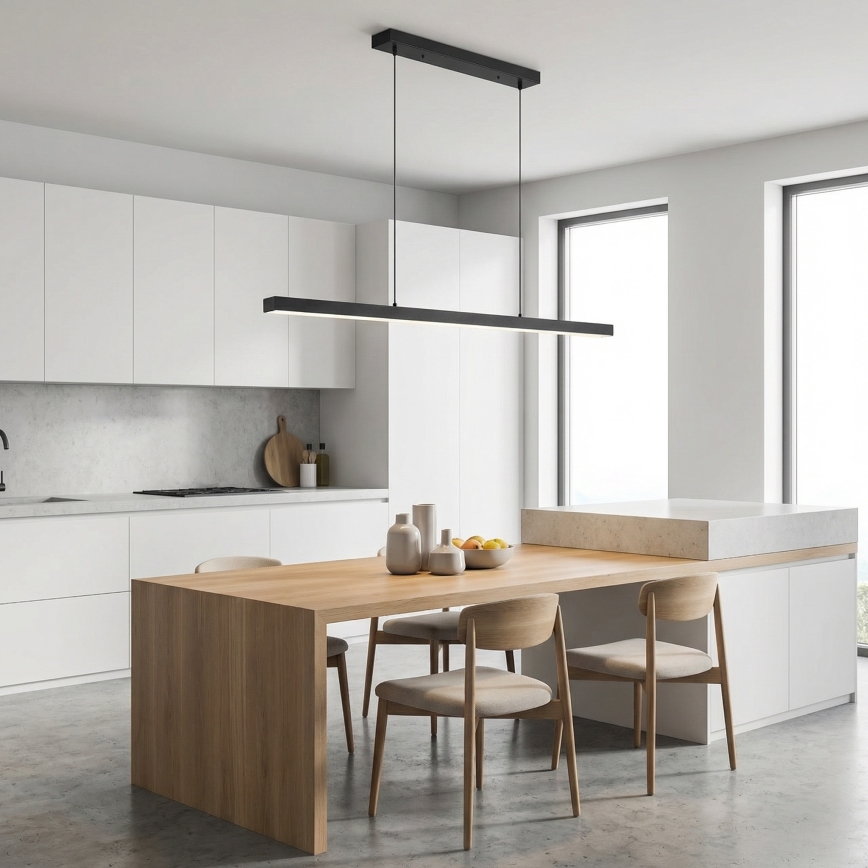 Brilagi - AXIS LED-riippuvalaisin kaapelilla 30W/230V, 120 cm, musta