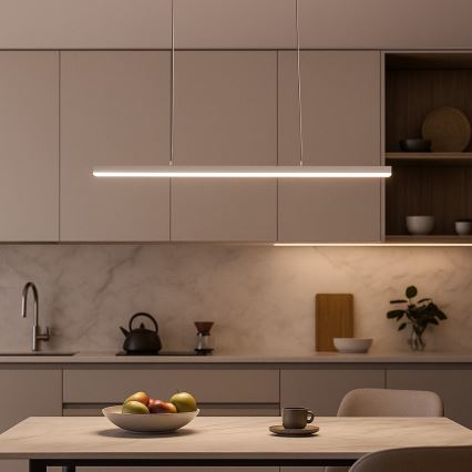 Brilagi - AXIS LED-riippuvalaisin vaijerilla 30W/230V 120 cm valkoinen