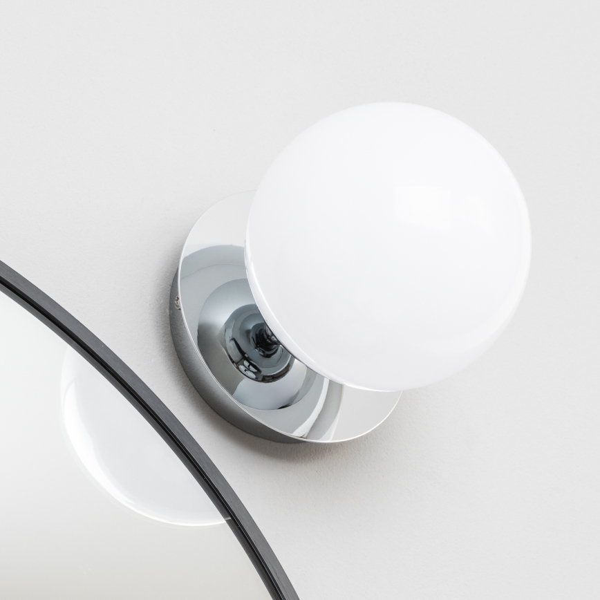 Brilagi - LED-kylpyhuoneen seinävalaisin BALL LED/6W/230V 3000/4000/6500K IP44 kiiltävä kromi