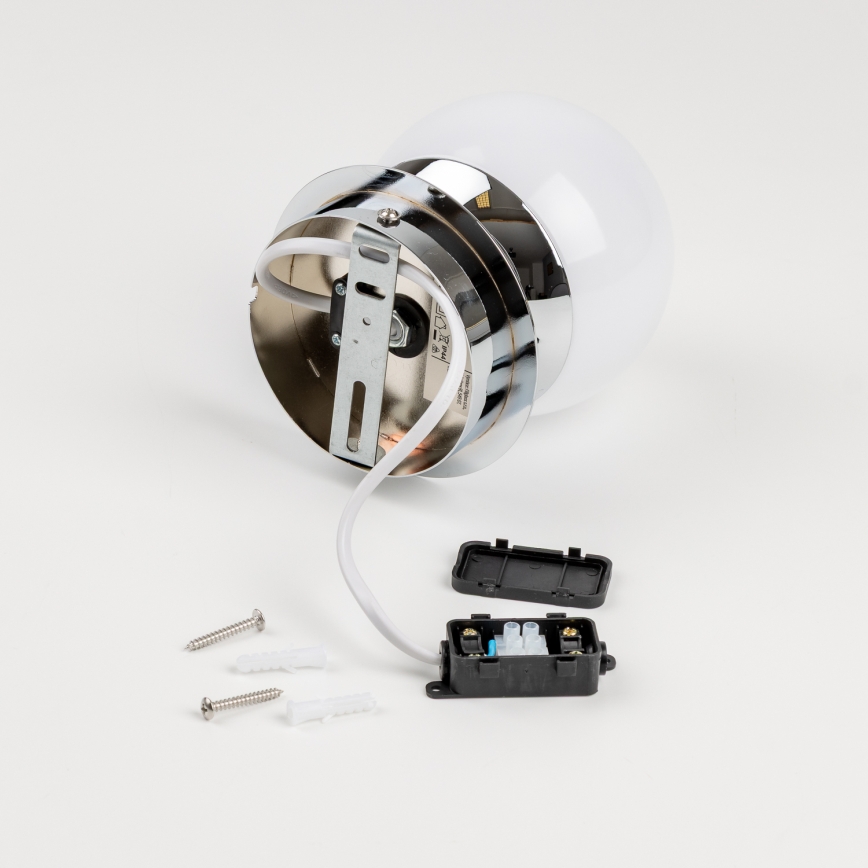 Brilagi - LED-kylpyhuoneen seinävalaisin BALL LED/6W/230V 3000/4000/6500K IP44 kiiltävä kromi